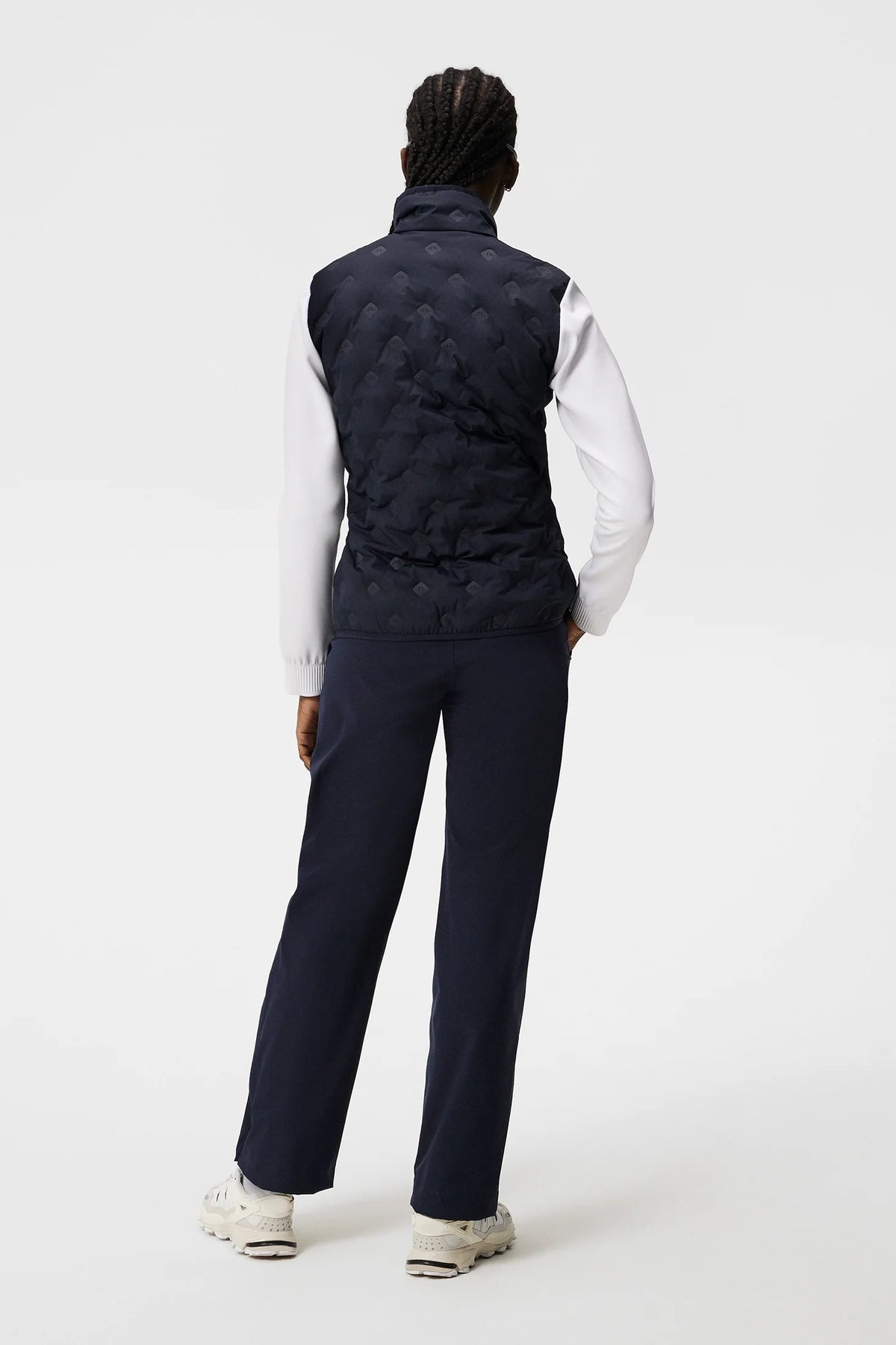 W Rosetta Hybrid Jacket - Jl Navy