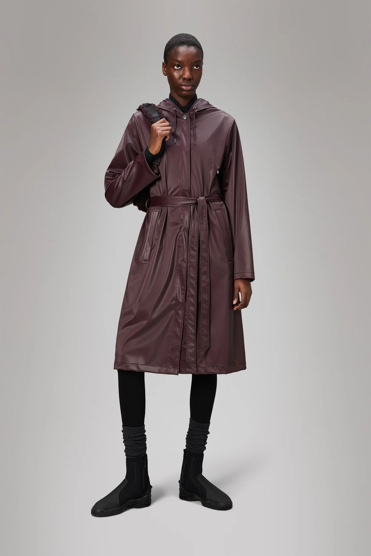 A-Line Longer Jacket W3 - Depth