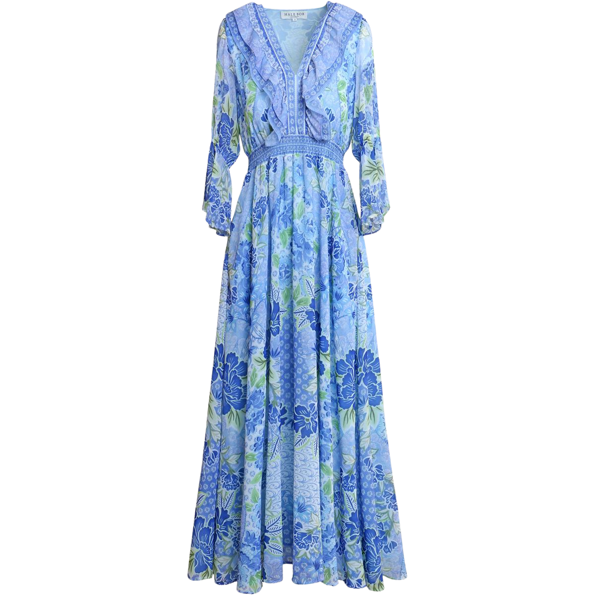 Meridian Dress - Blå