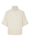Yasemila 2/4 Wool Knit Pullover S. - Sandshell