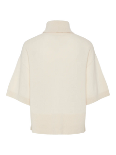 Yasemila 2/4 Wool Knit Pullover S. - Sandshell
