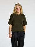 Maline-Liliana 2/4 Knit O-Neck Noos - Kalamata  Melange