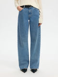 Wide Bea-Kori Light Bl Hw Jeans - Ljusblå Denim