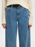 Wide Bea-Kori Light Bl Hw Jeans - Ljusblå Denim