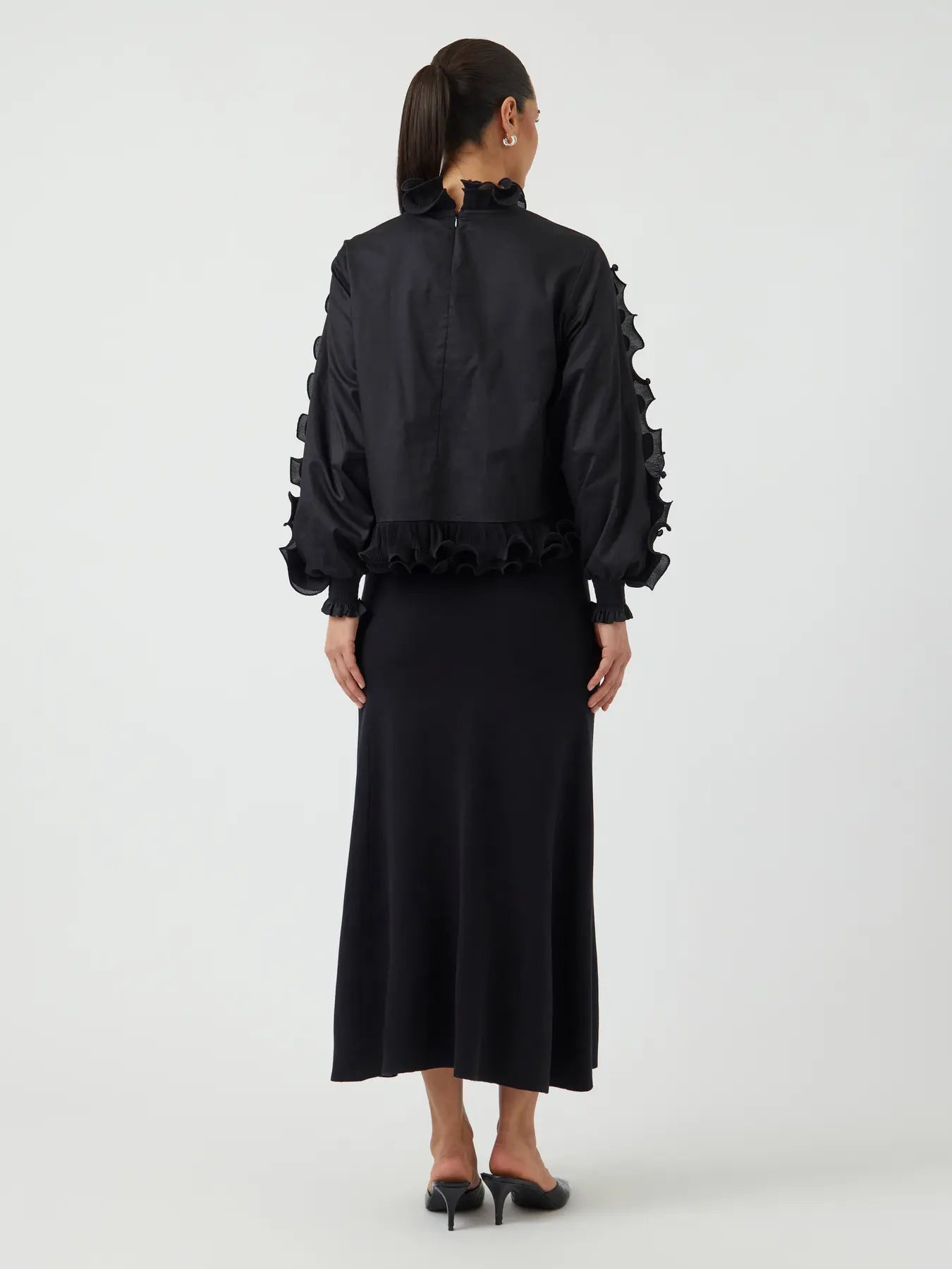 Yasmima Ls Top S. - Black