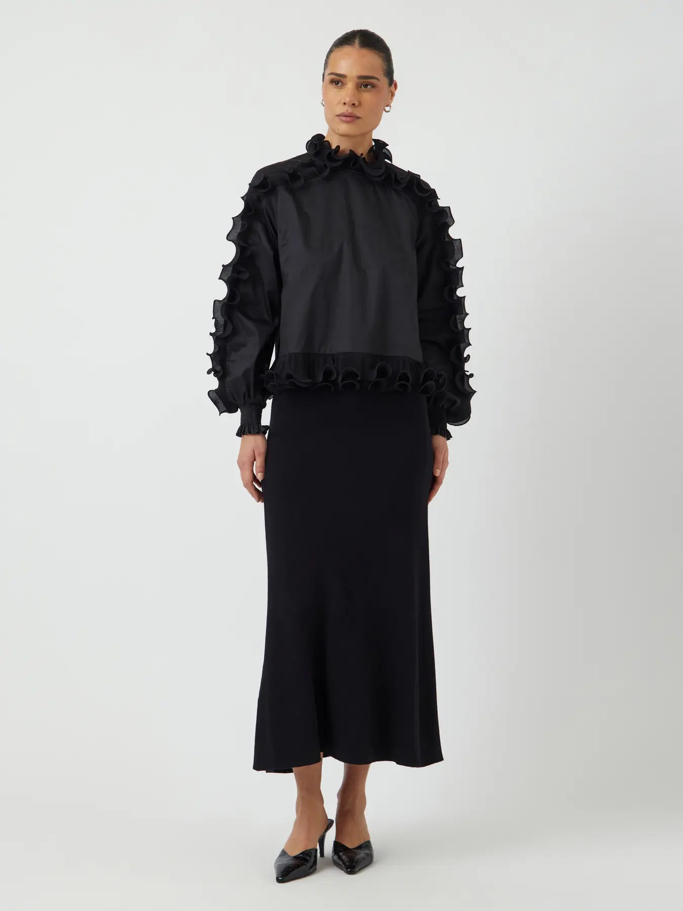Yasmima Ls Top S. - Black