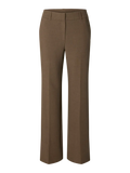 Rita Mw Wide Pant - Chocolate Chip Melange