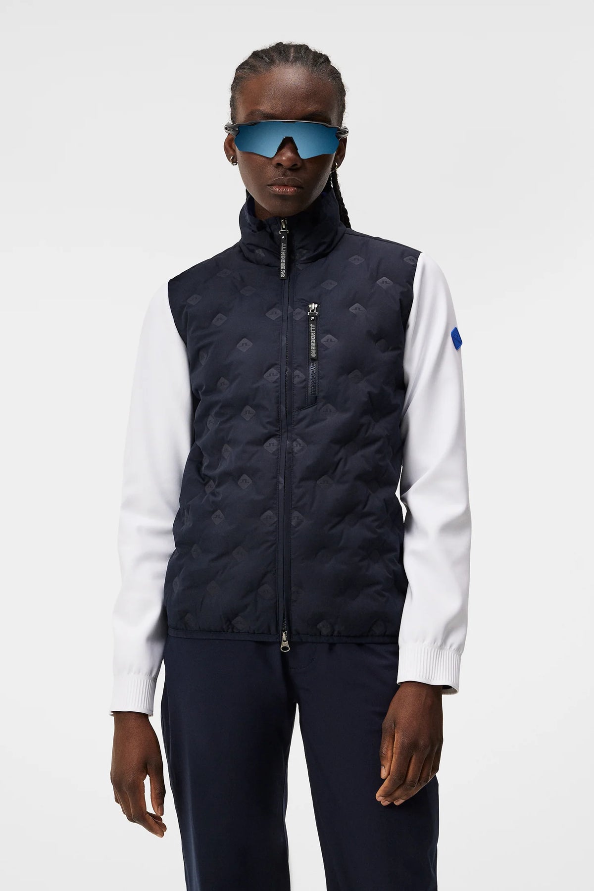 W Rosetta Hybrid Jacket - Jl Navy