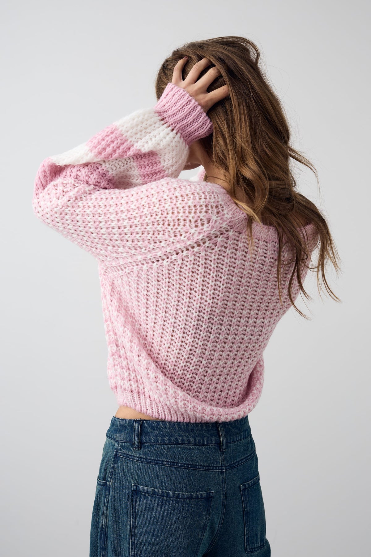 Kimba Knit - Rose Ivory Mix