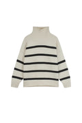 Cece Stripe - Offwhite/Charcoal