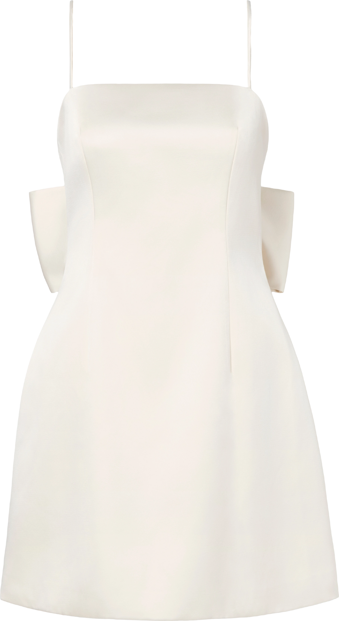 Florinna Slip Bow Mini Dress - Vanilla
