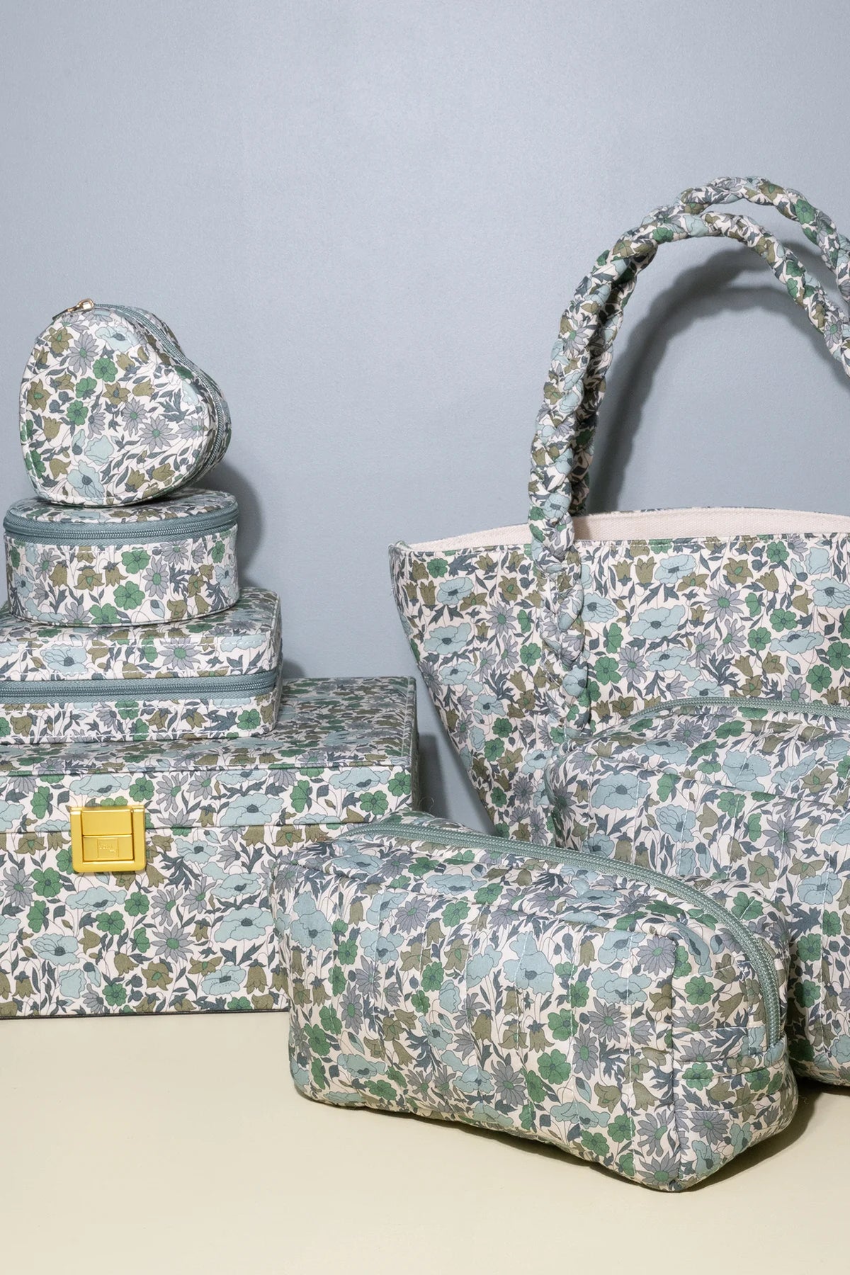 Smyckeskrin Square Mw Liberty - Poppy And Daisy Teal