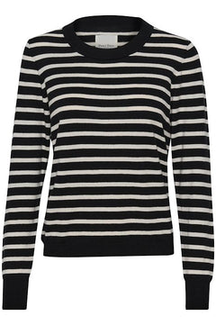 GertiePW PU - Black Stripe