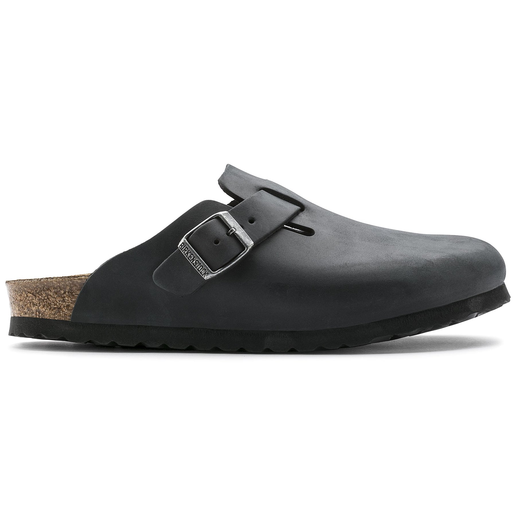 Boston Oiled Leather Regular - Svart
