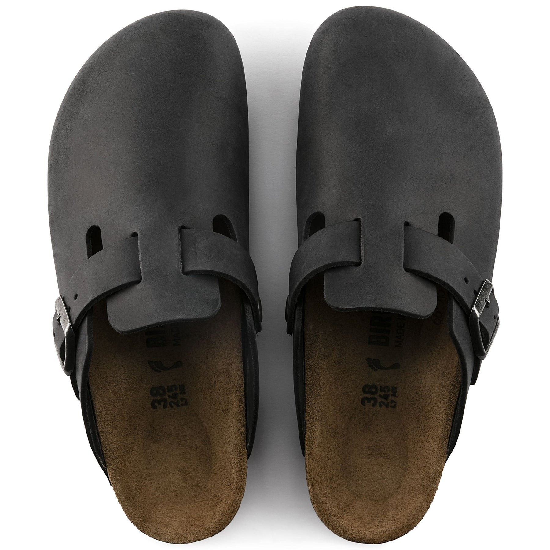 Boston Oiled Leather Regular - Svart