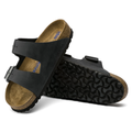 Arizona Soft Footbed Oiled Leather Regular - Black