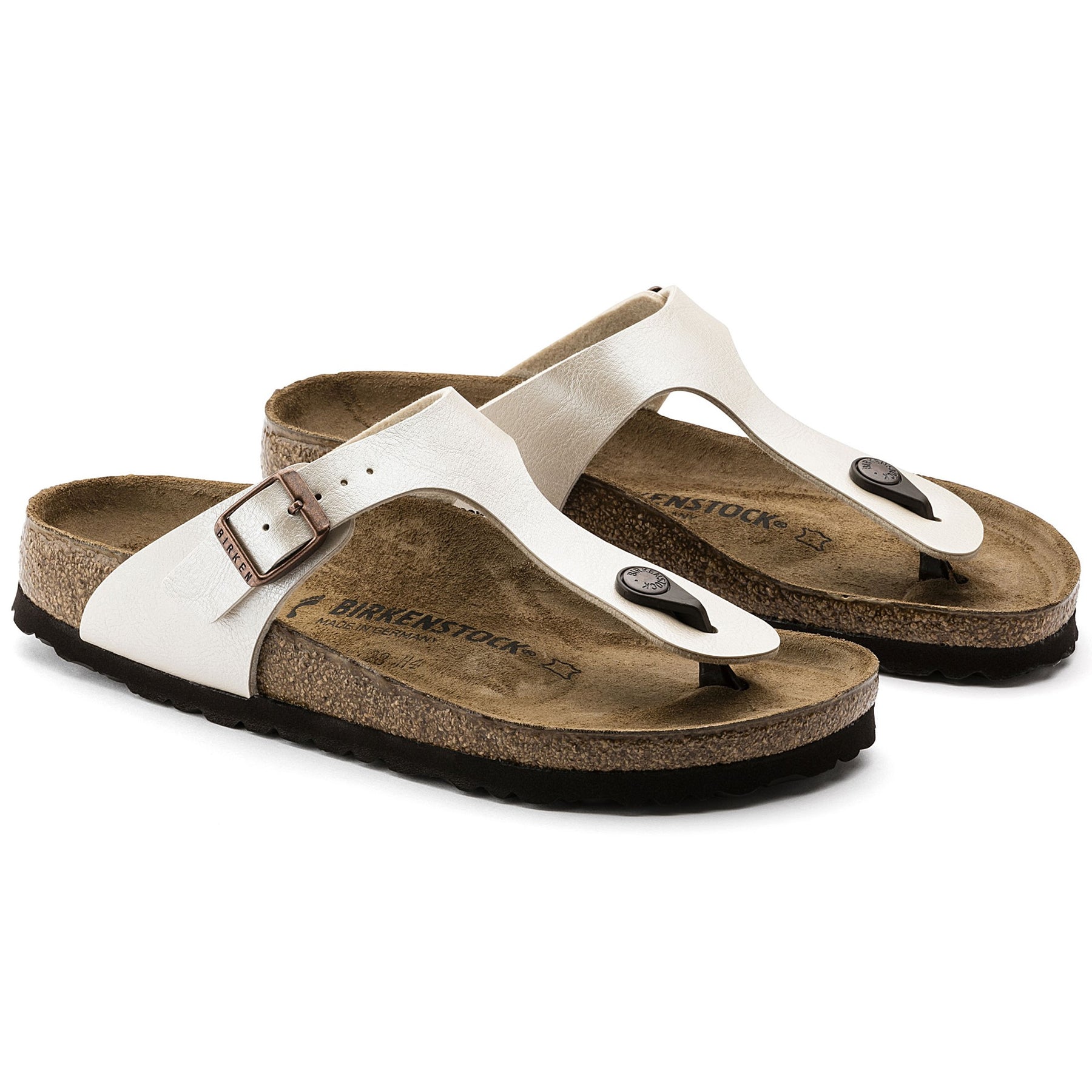 Gizeh Birko-Flor Narrow - Graceful Pearl White