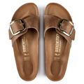 Madrid Oiled Leather Narrow - Cognac