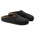 Birkenstock Zermatt Wool Felt Narrow Tofflor - Anthracite
