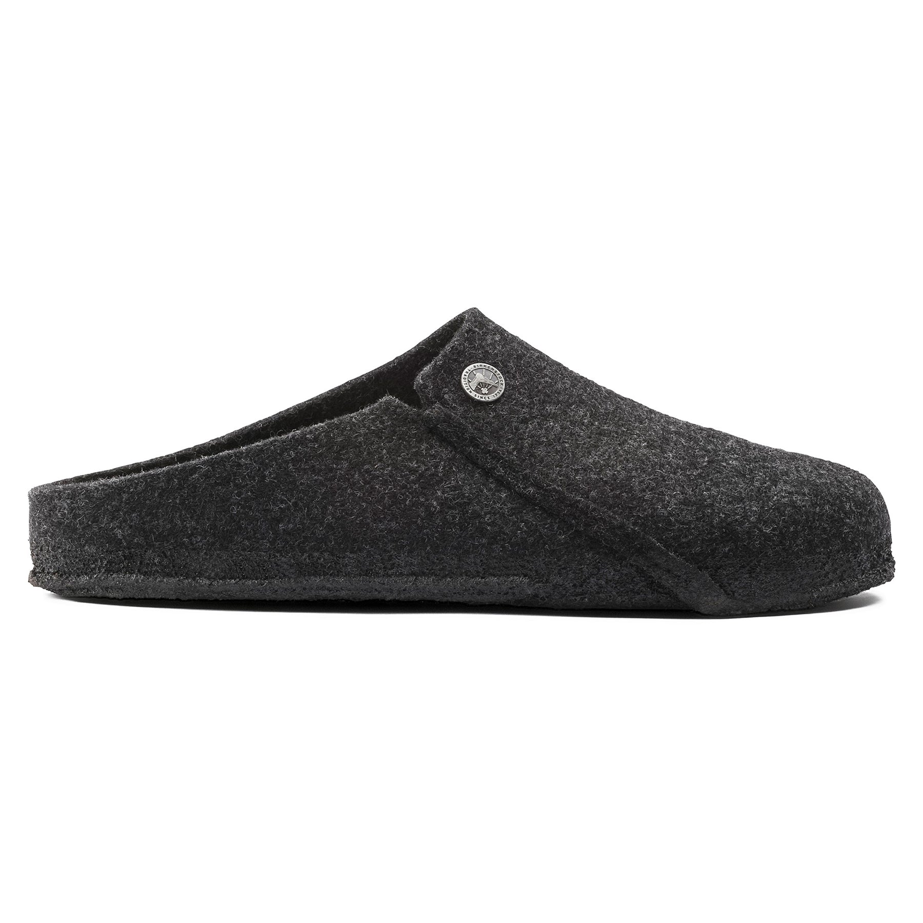 Birkenstock Zermatt Wool Felt Narrow Tofflor - Anthracite