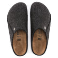 Birkenstock Zermatt Wool Felt Narrow Tofflor - Anthracite