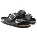 Arizona Big Buckle Oiled Leather Narrow - Black