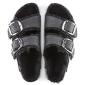 Arizona Big Buckle Oiled Leather Narrow - Black