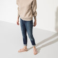 Arizona Shearling Suede Leather Narrow - Light Rose