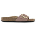 Birkenstock Madrid Big Buckle Nubuck Leather Narrow - Old Rose