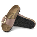 Birkenstock Madrid Big Buckle Nubuck Leather Narrow - Old Rose