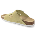 Arizona Suede Leather Narrow - Shimmering Popcorn