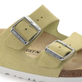 Arizona Suede Leather Narrow - Shimmering Popcorn