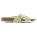 Siena Suede Leather Narrow - Shimmering Popcorn