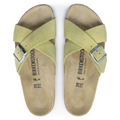 Siena Suede Leather Narrow - Shimmering Popcorn