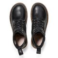 Bryson Grained Natural Leather Narrow - Black