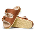 Arizona Big Buckle Oiled Leather Narrow - Cognac