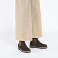 Highwood Slip On Women Suede Leather Narrow - Mocha