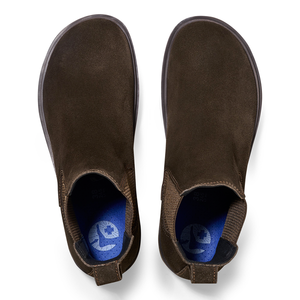 Highwood Slip On Women Suede Leather Narrow - Mocha