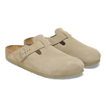 Boston Suede Leather Narrow - Faded Khaki