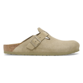 Boston Suede Leather Narrow - Faded Khaki
