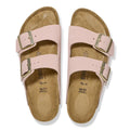 Birkenstock Arizona Suede Leather Narrow - Ljusrosa
