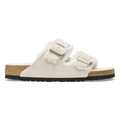 Arizona Shearling Suede Leather/Fur Narrow - Antique White