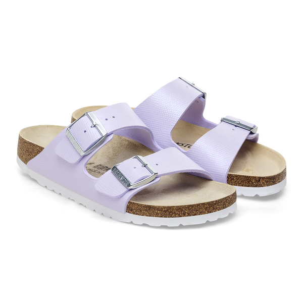 Arizona Birko-Flor Embossed Bf Shiny Lizard Narrow - Purple Fog