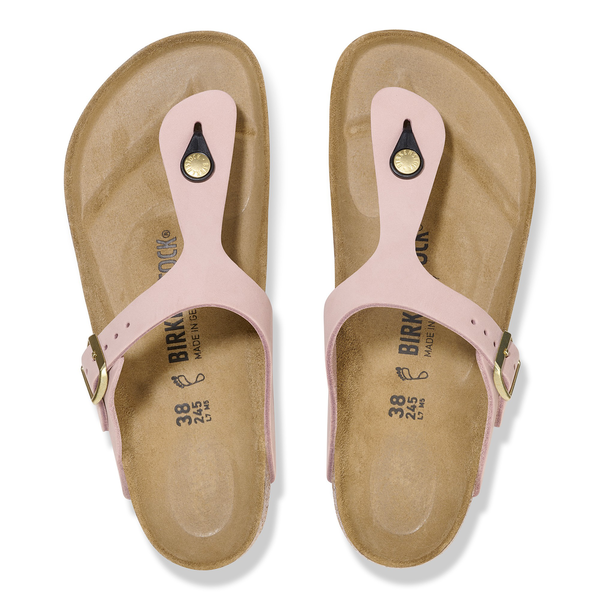 Gizeh Nubuck Leather Regular - Soft Pink