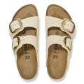 Arizona Big Buckle Nubuck Leather Narrow - Ecru