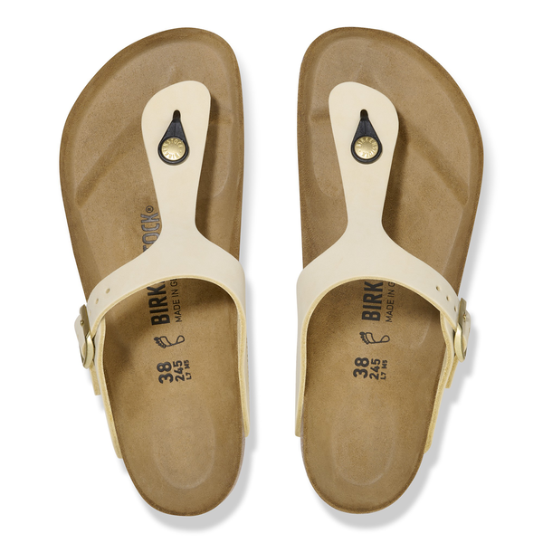 Gizeh Nubuck Leather Regular - Ecru