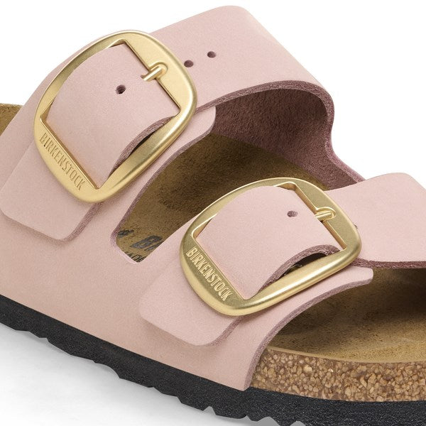 Arizona Big Buckle Nubuck Leather Narrow - Soft Pink