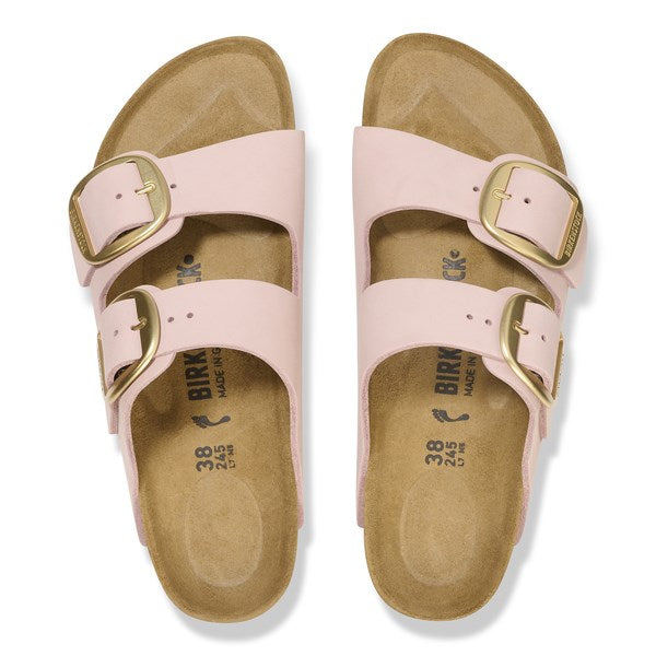 Arizona Big Buckle Nubuck Leather Narrow - Soft Pink