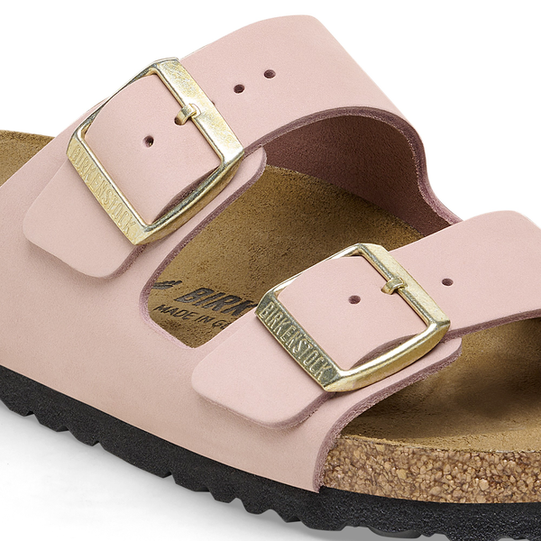 Arizona Nubuck Leather Narrow - Soft Pink