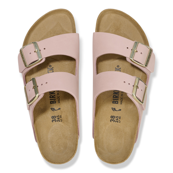 Arizona Nubuck Leather Narrow - Soft Pink